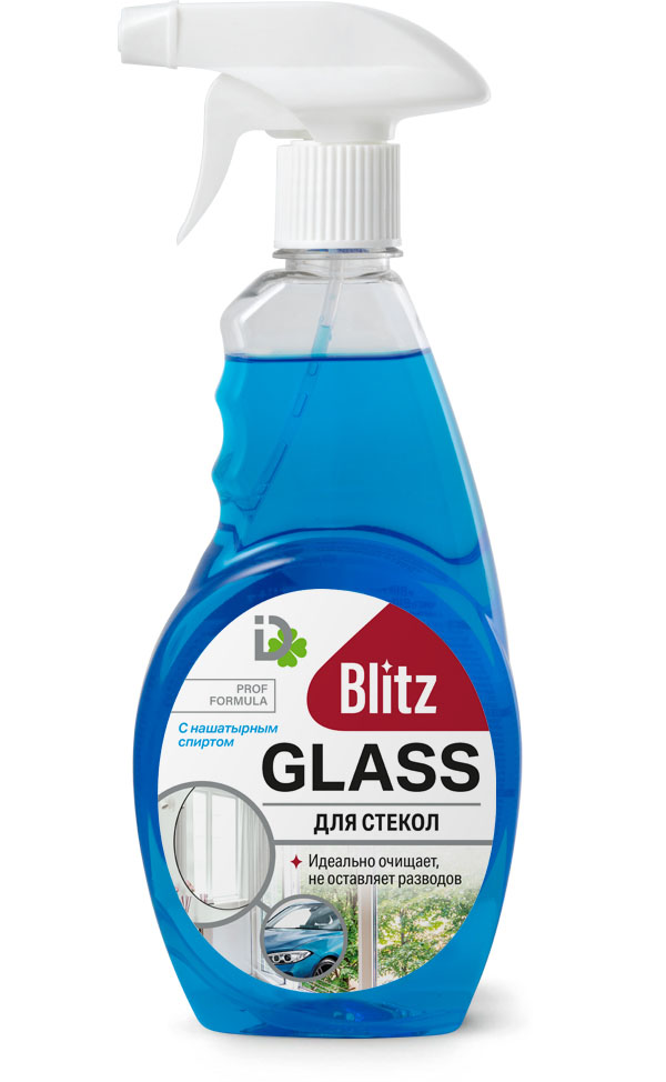 BLITZ GLASS для стекол с нашатырным спиртом, 900 г