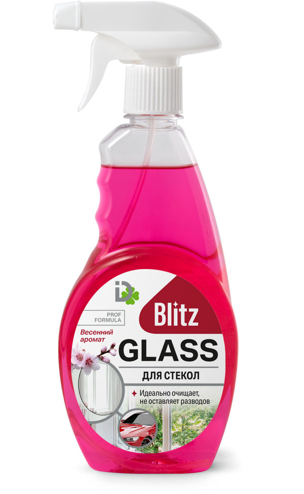 BLITZ спрей для стёкол весенний аромат GLASS, 500г