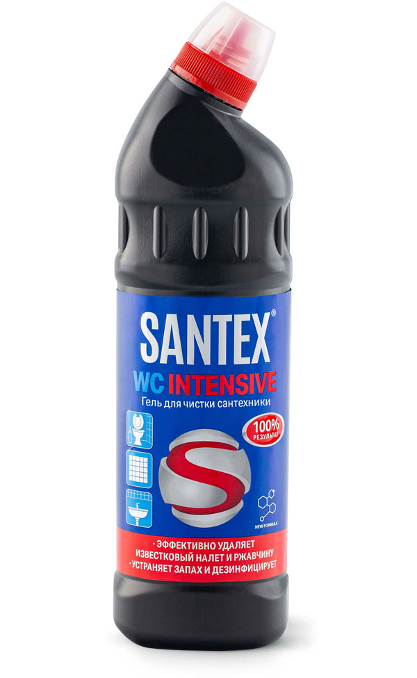 «SANTEX WC INTENSIVE» мощное средство - гель, 750 г